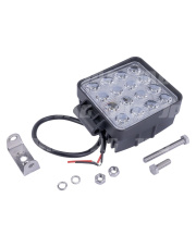 JAG96-0008 Lampa robocza LED, 48W, 10-30V, 16 EPISTAR LEDx3W, SPOT JAG JAG96-0008