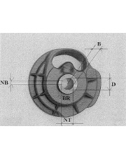 JAG58-0153 Koło aparatu fi28/10 205.3788.13.01
