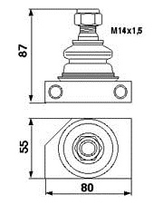 JAG01-0100 Główka kosy RADURA 420203303.01