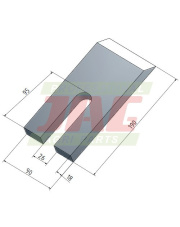 Nóż MWS Germany 20-0090-25-01-0.01