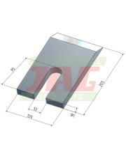 Nóż MWS Germany 20-0120-24-01-0.01