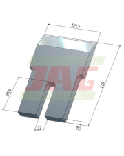 Nóż MWS Germany 20-0140-30-01-0.01