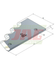 Nóż prawy MWS Germany 30-0140-64-01-2.01