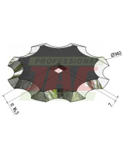 Nóż MWS Germany 30-0140-72-01-0.01