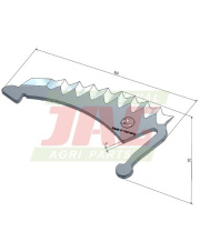 Nóż MWS Germany 30-0150-61-01-2.01