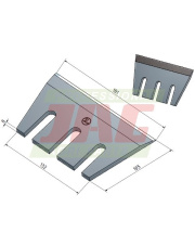 Nóż MWS Germany 30-0180-23-01-2.01