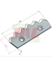 Nóż prawy MWS Germany 30-0190-62-01-0.01