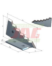 Nóż MWS Germany 30-0210-62-01-2.01