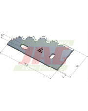 Nóż prawy MWS Germany 30-0210-71-01-0.01