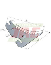 JAG59-0381 Nóż prasy MWS Germany 0982.21.09.00.01