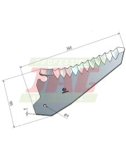 Nóż MWS Germany 30-0380-61-01-2.01
