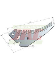 Nóż MWS Germany 30-0380-62-01-2.01