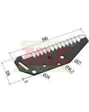 Nóż MWS Germany 30-0390-53-01-2.01