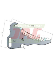 Nóż MWS Germany 30-0400-66-01-2.01