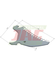 Nóż MWS Germany 30-0400-75-01-2.01