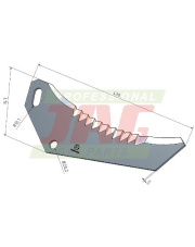 Nóż MWS Germany 30-0430-65-01-2.01