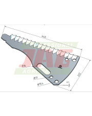 Nóż MWS Germany 30-0440-51-01-2.01