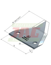 Nóż MWS Germany 50-0080-26-01-0.01