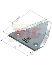 Nóż MWS Germany 50-0080-27-01-0.01