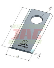 Nóż MWS Germany 60-0090-01-01-7.01