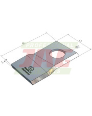 Nóż lewy MWS Germany 60-0094-31-01-7.01