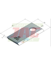 Nóż lewy MWS Germany 60-0096-31-01-7.01