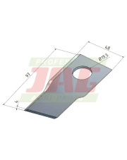 Nóż prawy MWS Germany 60-0097-32-01-7.01