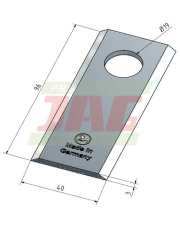 Nóż MWS Germany 60-0100-04-01-7.01