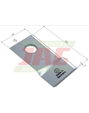 Nóż prawy MWS Germany 60-0100-46-01-7.01