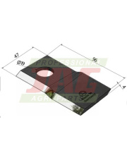 Nóż prawy MWS Germany 60-0102-34-01-7.01