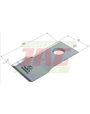 Nóż lewy MWS Germany 60-0105-31-01-7.01