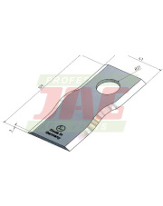 Nóż MWS Germany 60-0110-24-01-7.01