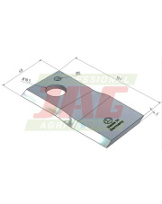 Nóż prawy MWS Germany 60-0112-32-01-7.01