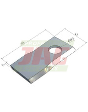 Nóż lewy MWS Germany 60-0114-35-01-7.01