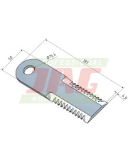 Nóż sieczkarni MWS Germany 60-0190-51-01-0.01
