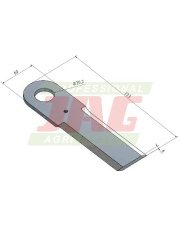 Nóż sieczkarni MWS Germany 84976065.01