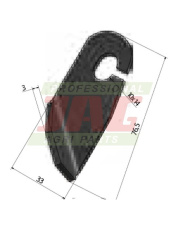 Nóż MWS Germany 62-0090-13-01-7.01