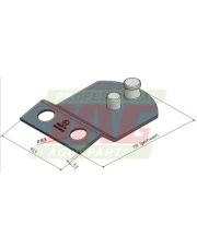 Trzymak noża MWS Germany 70-0140-03-03-3.01