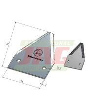 Nożyk kosy MWS Germany 80-4-0349.01