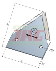Nożyk kosy MWS Germany 80-4-0378.01