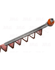 JAG01-0159/1 Kosa CLAAS 7,50m/25ft 2-bagn./RADURA sections/ kpl. JAG PREMIUM 626433.00