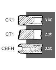 3638235M91 Pierścienie tłokowe 3638235M91.01