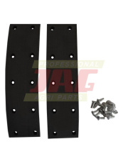 JAG08-0502 Zestaw okładzin hamulcowych do Claas (2szt+nity) 50x200mm 769589.01