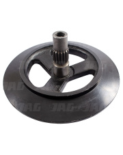 JAG43-0157 Połówka koła pasowego 84078841.01