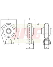 JAG98-0080 Przegub kulowy ,kat.2 JAG98-0080
