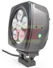 JAG96-0001 Lampa robocza LED, 60W, 10-30V, 6 CREE LEDx10W, FLOOD, Kwadrwatowa JAG96-0001