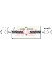 3027824M91 Łącznik górny 3027824M91.01