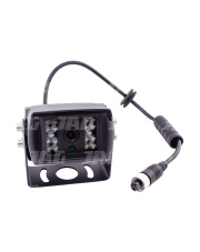 JAG97-0006 Kamera do monitoringu przewodowa,  600TVL, 18 Diod IR, IP69K, na tył JAG97-0006