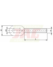 JAG98-0836 Śruba oczkowa JAG98-0836
