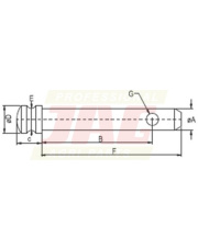 JAG98-1180 Sworzeń JAG98-1180